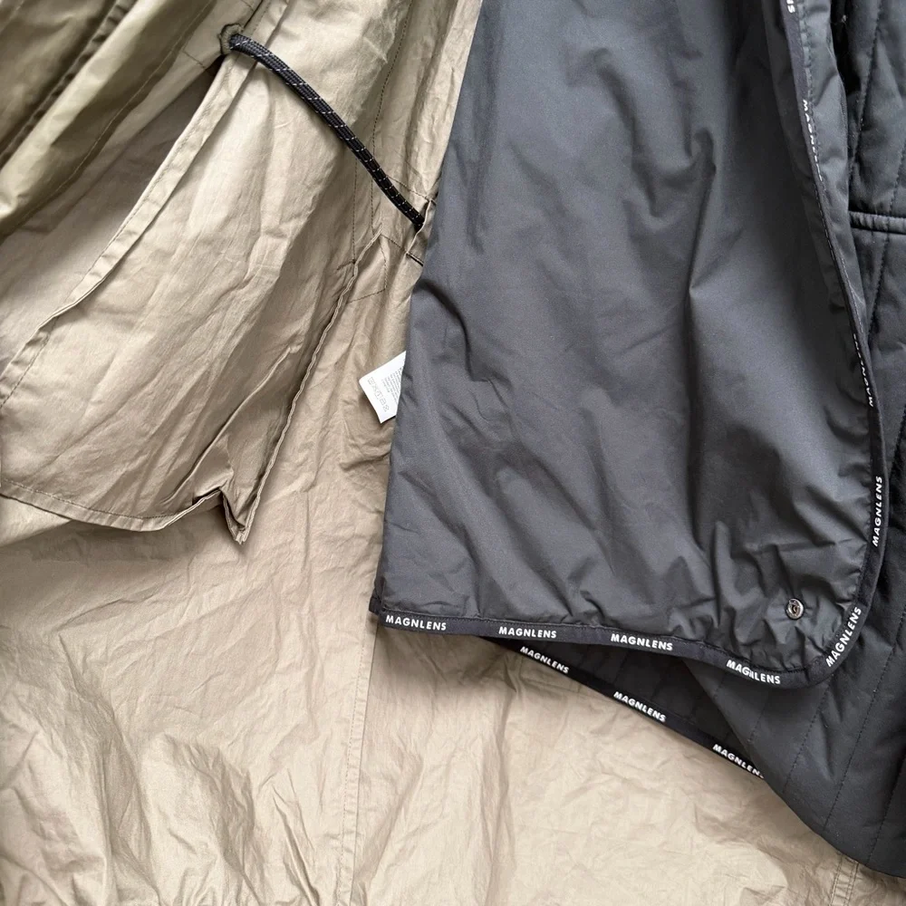 Magnlens Fishtail Olive Green Parka Jacket Size Medium - Picture 13 of 16